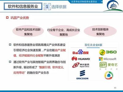 北京园区必看！官方解读十大高精尖产业，深度解析各区软件与信息服务布局重点