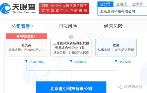 投资北京直引科技 布局软件服务新赛道